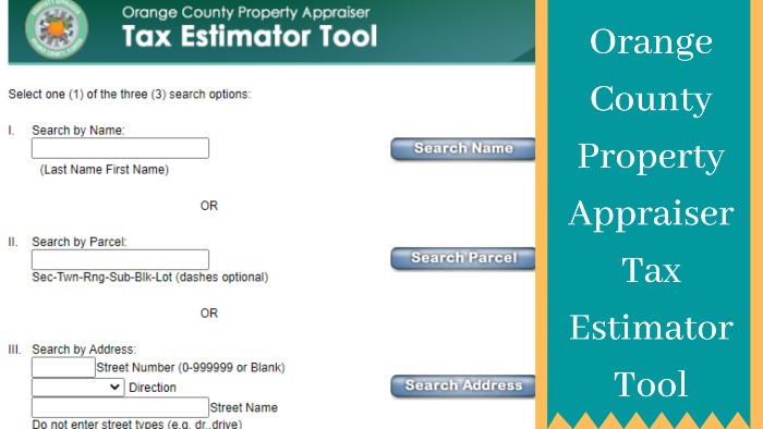 Orange-County-Property-Appraiser-Tax-Estimator